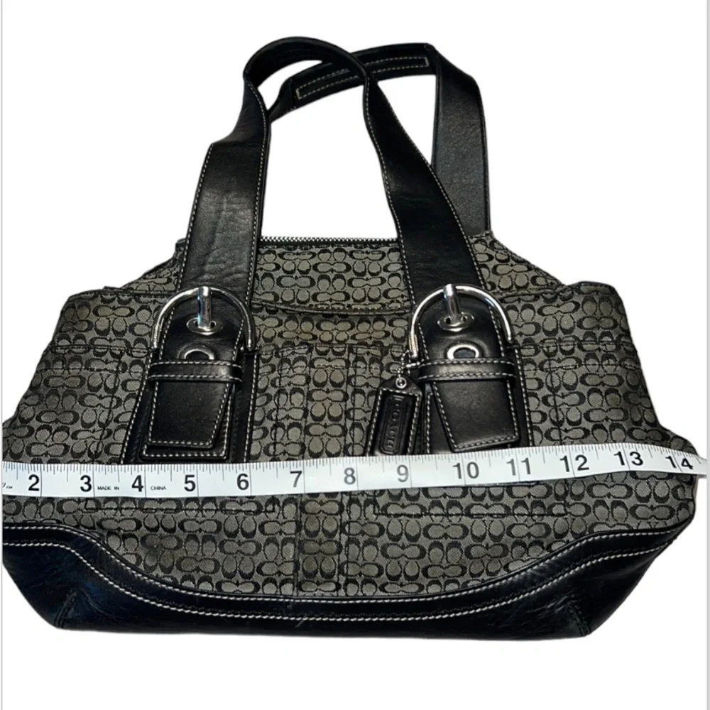 Coach Black Shoulder purse - Picture 2 of 13